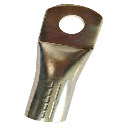 Crimp Type Copper Lug for secure electrical cable termination using crimping tools