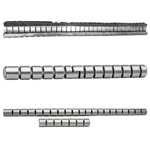 Stainless Steel Locking Channel for secure cable, pipe, and industrial fastening applications